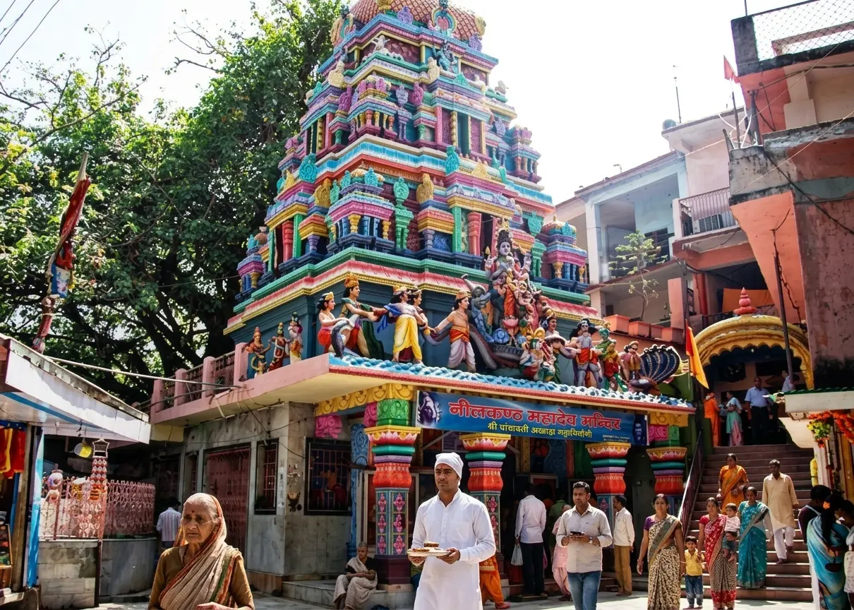Neeklanth mahadev temple – Rishikesh